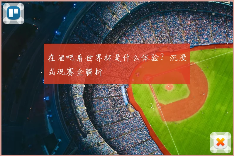 在酒吧看世界杯是什么体验?沉浸式观赛全解析