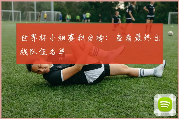世界杯小组赛积分榜：查看最终出线队伍名单
